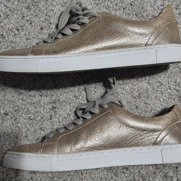 Frye Low Lace Sneakers Metallic - Picture 3 of 6